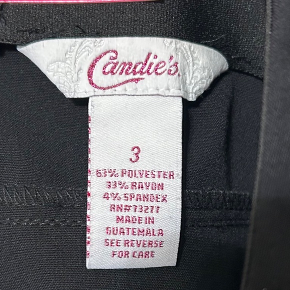 Candie's Women's Pencil Skirt 3 Black NWT Short Casual Party Office Christmas - Picture 9 of 10